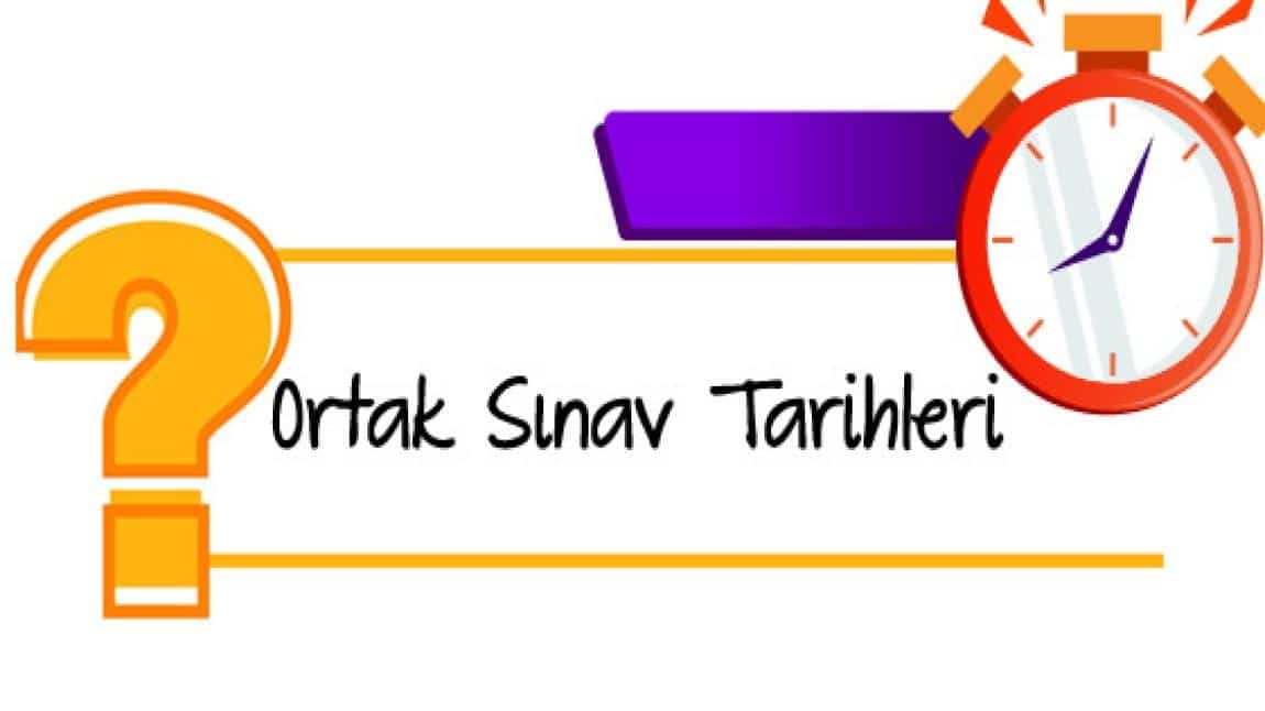 2024-2025  Eğitim-Öğretim Yılı 1.Dönem 2.Yazılı Sınav Tarihleri